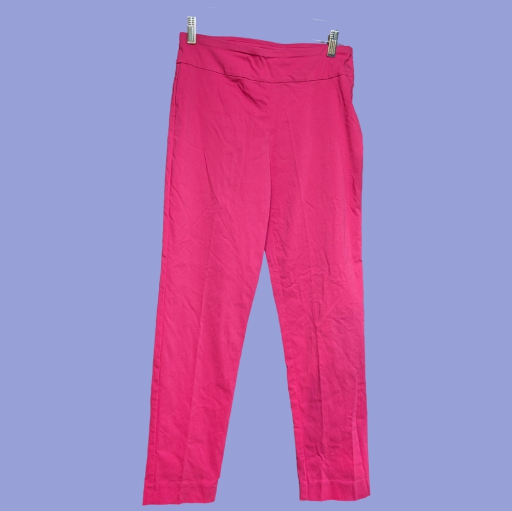Krazy Larry Pink Skinny Pants Sz 6